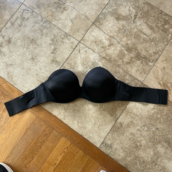 Casique ladies black strapless bra, NWOT 40 DD push-up style - Picture 8 of 11